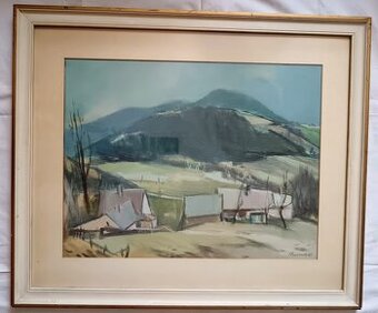 Malý Travný v Beskydech - Josef Kurzava (1965)