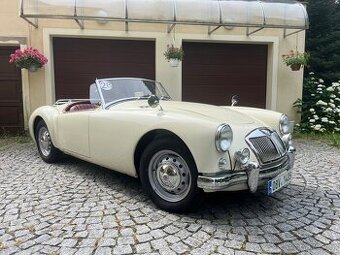 MG MGA 1500 Roadster 1960 po kompletní renovaci