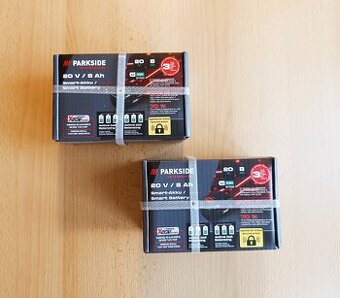 8Ah Parkside Performance Smart akumulátor 20V - nová verze.