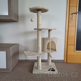 Škrabadlo pro kočky - 118 / kočičí strom - 199 cm
