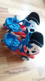 Dětské kolečkové brusle Oxelo na boty v. 28-30