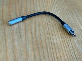 redukce adaptér z USB-C na 3,5mm sluchátkový jack, NOVÁ - 1