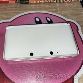 OG Nintendo 3DS - bílá barva + obal + mario kart 7