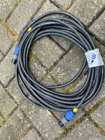 Reproduktorový kabel Cordial 2x4mm-10m,speakony Neutrik  č.2