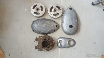 ČZ 125 150c, Jawa ČZ 351 352 díly