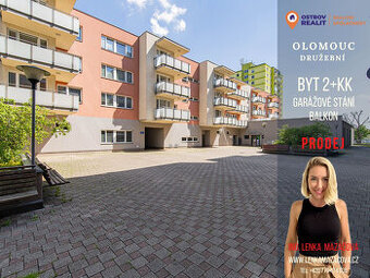 Prodej, byt 2+kk,balkon, garážové stání, 54 m2, Olomouc - No