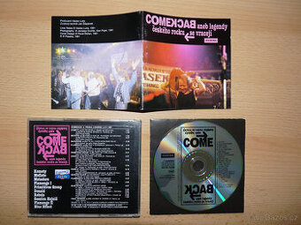 prodám CD COMEBACK ANEB LEGENDY ČESKÉHO ROCKU.. 1991 RARITA