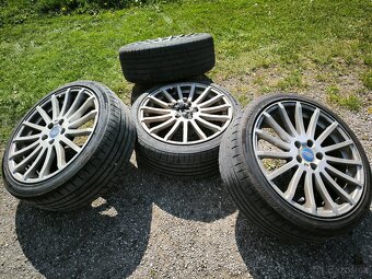 ALU kola Ford Focus 5x108 R18 s letními pneu
