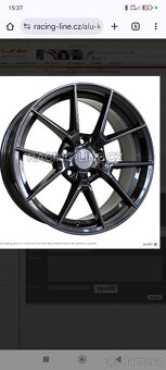 Alu kola 5x120 R18, 8" ET34