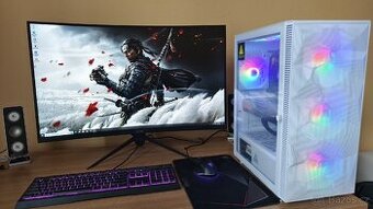 Herní PC ryzen 3600/16ddr4/5700/1TBssd/850w záruka
