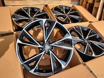 Sada ALU 5x112 R19 design RS ⚫MACHINED BLACK⚫