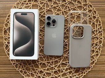 Apple Iphone 15pro 128GB - záruka 22 měsíců.