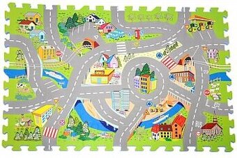 Pěnové puzzle Město TM 003