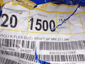 K flex samolepici izolace