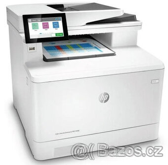 HP Color LaserJet Enterprise MFP M480 s přídavným podavačem
