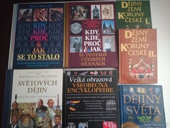 Historické encyklopedie/knihy - 7 ks