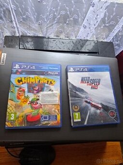 Ps4 hry Chimparty,Need for speed rivals