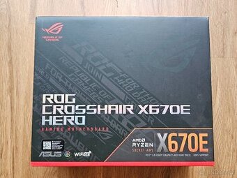ASUS ROG CROSSHAIR X670E HERO - 23 měsíců záruka Alza