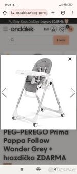 Dětská jídelní židlička