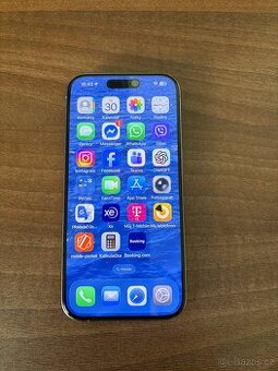 Prodám iPhone 15 Pro přírodní titan 128 GB - 1
