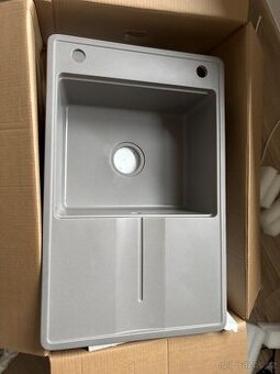 Granitový dřez - šedá