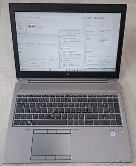 NB HP ZBook 15, 12x2,6 Ghz, 32GB RAM, 500GB HDD SSD notebook - 1