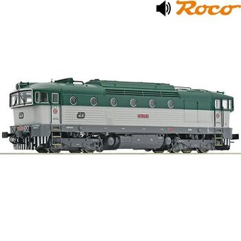 ROCO 7310034 - H0 lokomotiva 750 275 ČD Brejlovec, DCC, ZVUK