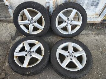 16"zimní alu sada Aspen 5x112 origo Golf 7 6 Caddy Touran
