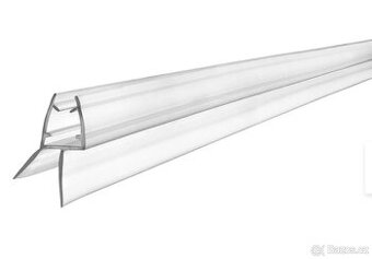 Těsnění na sprchové dveře 1m (tloušťka skla 6–8 mm) nové