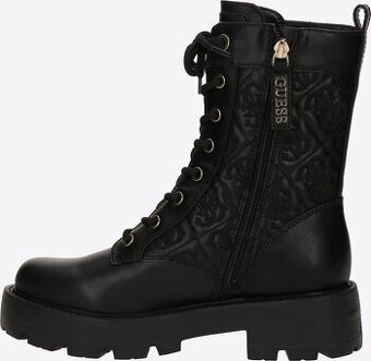 NOVÉ - Dámské GUESS Šněrovací kozačky 'YANCEE', Černá