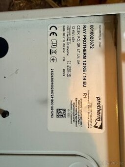 Elektrokotel RAY Protherm 12 KE