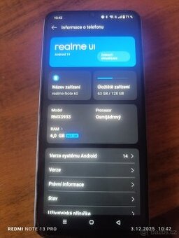 Realme Note 60 6/128GB