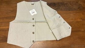 Společenská vesta NOVÁ vel. 10-12 let