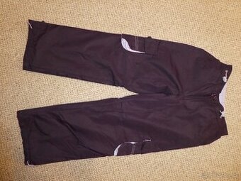 Zateplené kalhoty, vel. 134