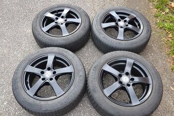 Sada obutých zimní Alu kol na Volvo/Ford -  205/60R16