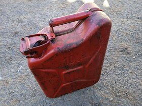 Plechový 10l kanystr