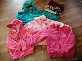 Bal.13. Dívčí zimní oblečení vel. 98