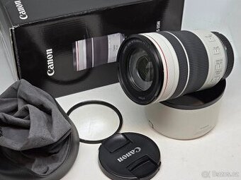 CANON RF 70-200/4 IS L USM - TOP stav, záruka a UV