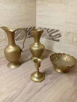 Prodám mosazné dekorace