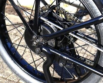 Zadní kolo - střed kola