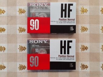 Kazety SONY 90 HF