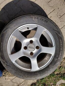 Prodám 4ks alu kola komplet v podstatě nejeté