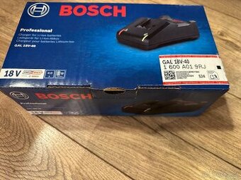 Nabiječka baterii Bosch Professional - NOVÁ