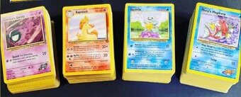 Koupím Pokémon kartičky 1999,2000,2001