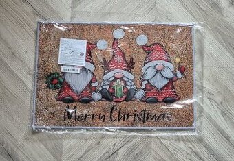vánoční rohožka se skřítky (60x40cm)