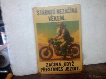 Plechová cedule 2030