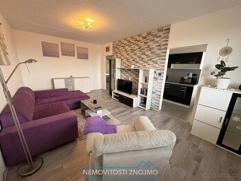 Pronájem vybaveného bytu 3+1, 74 m2, balkon, sklení kóje  He