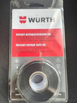 Würth vulkanizační páska 3,6 m × 25 mm – samosvařitelná