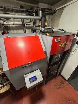 Automatický kotel Rojek TKA 25 na uhlí a pelety