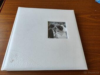 Svatební album na fotky 33x33 cm nové